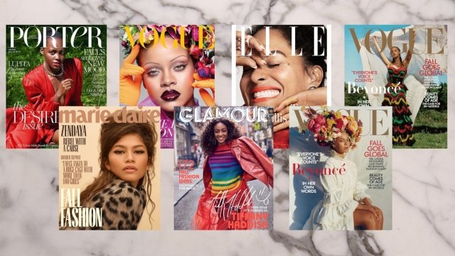Collection of 2018 September Issue covers