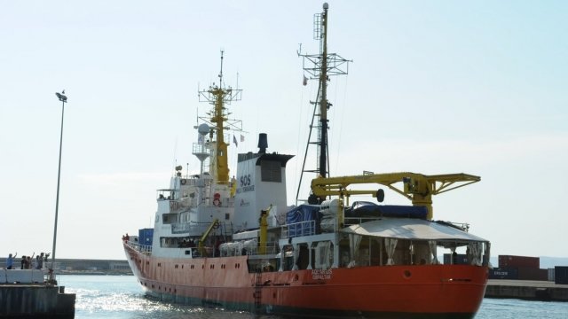 Migrant search and rescue ship Aquarius