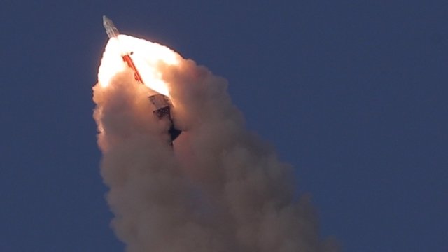 India's test launch of its Crew Escape System