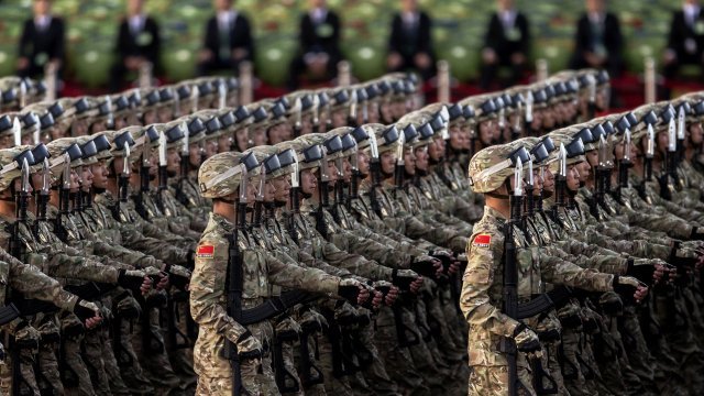 Members of China's military