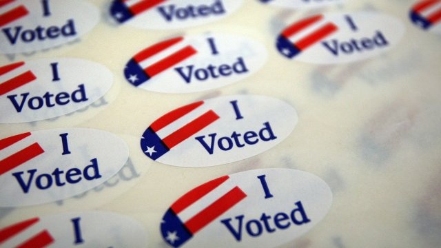'I Voted' stickers