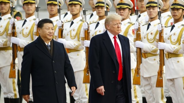 President Xi Jinping and President Donald Trump