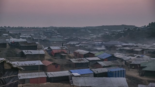 Rohingya camp in Bangladesh