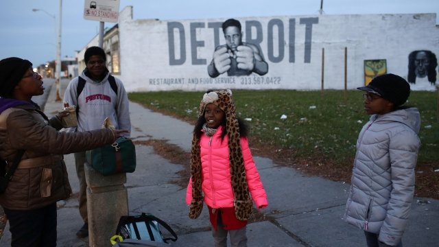 Detroit students