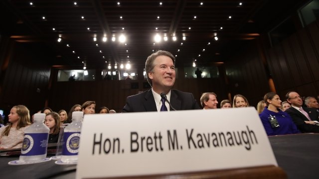 Supreme Court Justice Nominee Brett Kavanaugh is questioned by members of the Senate Judiciary Committee