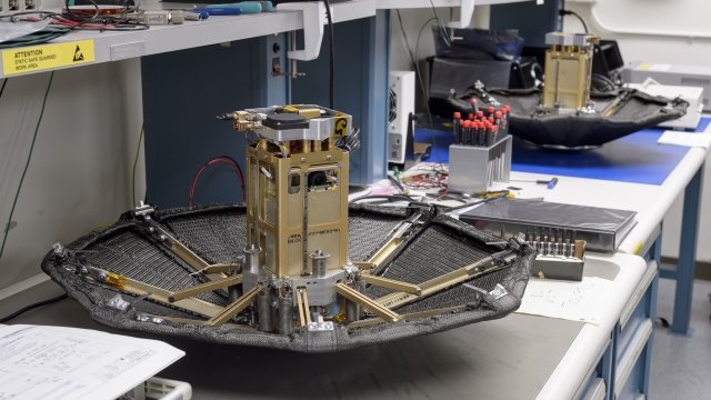 NASA's ADEPT system sits on a table