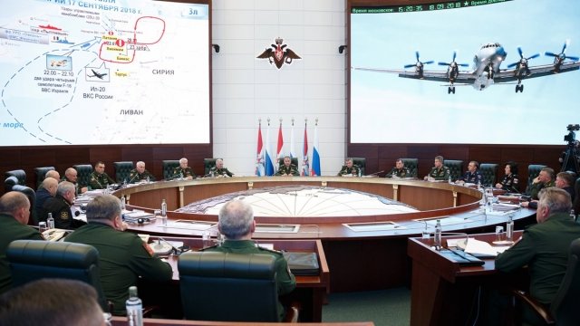 Russian Ministry of Defense Meeting