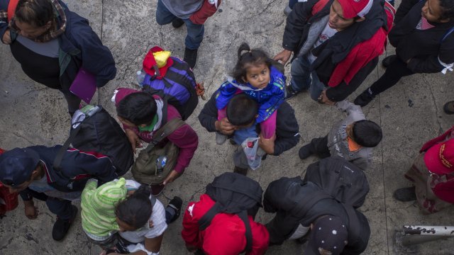 Central Americans seeking asylum