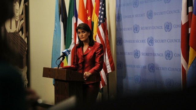 U.S. Ambassador Nikki Haley