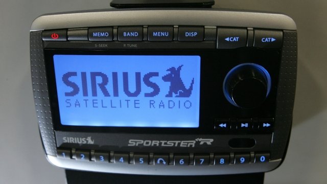 A Sirius satellite radio