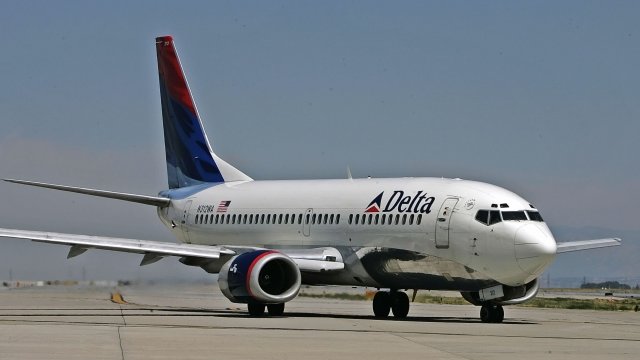 A Delta Airlines jet