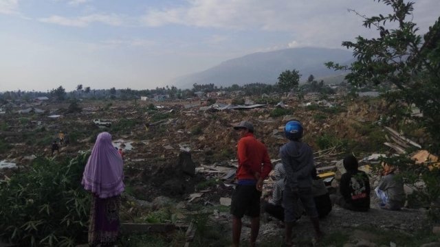 Destruction on Sulawesi