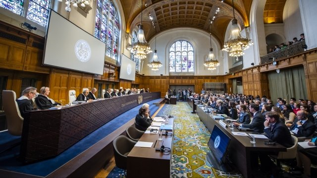 International Court of Justice during U.S.-Iran proceedings