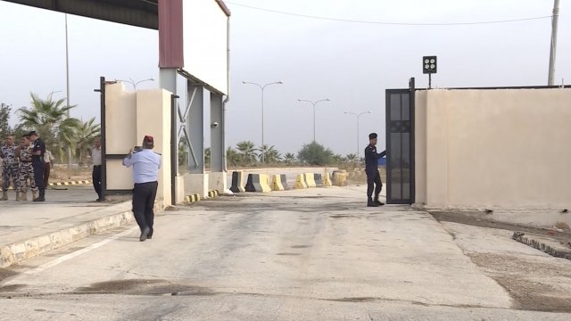 Syrian border crossing with Jordan