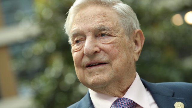 Financier and philanthropist George Soros