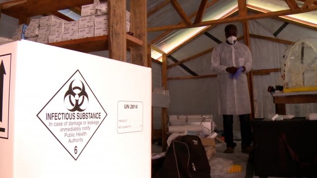 Heath worker responds to Ebola outbreak in the Democratic Republic of Congo