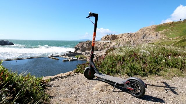 A Spin electric scooter