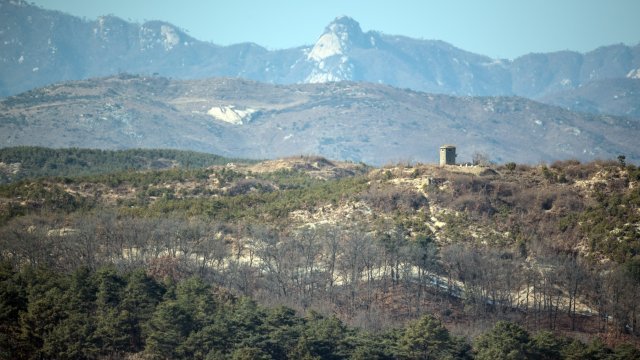 Demilitarized Zone in North Korea