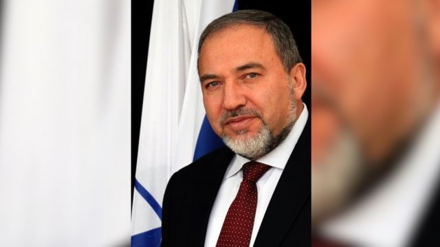Israel's Defense Minister Avigdor Lieberman