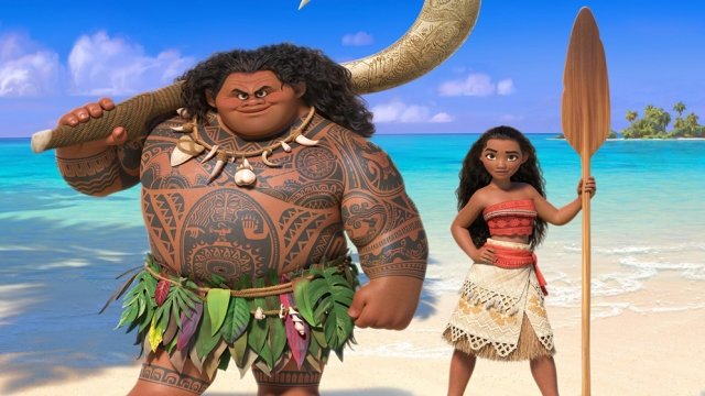 A promotional image for Disney's "Moana"