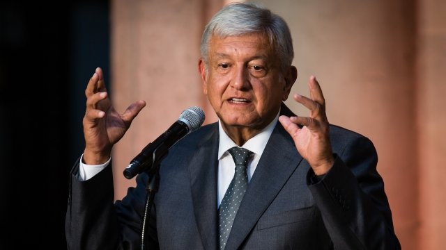 Newly elected President of Mexico, Andres Manuel Lopez Obrador