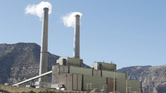 A coal-fired power plant in Utah