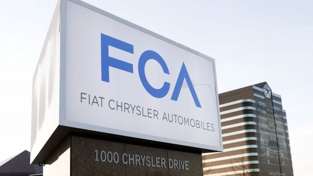 Fiat-Chrysler Automobiles sign