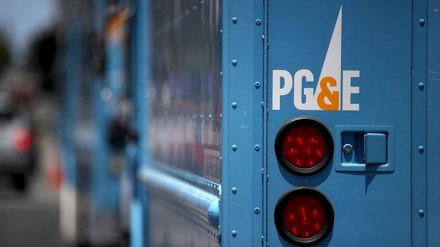 PG&E truck