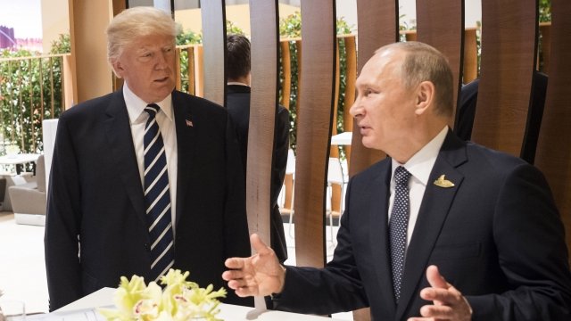 U.S. President Donald Trump and Russian President Vladimir Putin