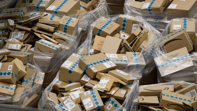 Numerous Amazon packages