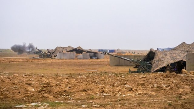Artillery in Iraq