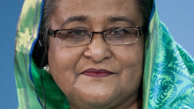 Bangladesh's Prime Minister Sheikh Hasina.