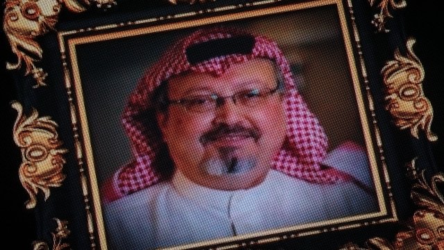 A picture of journalist Jamal Khashoggi