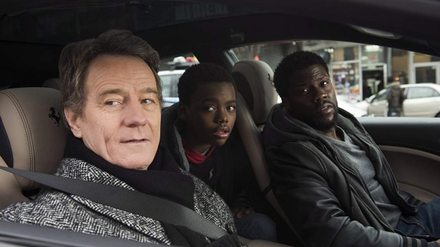 Bryan Cranston and Kevin Hart in "The Upside"