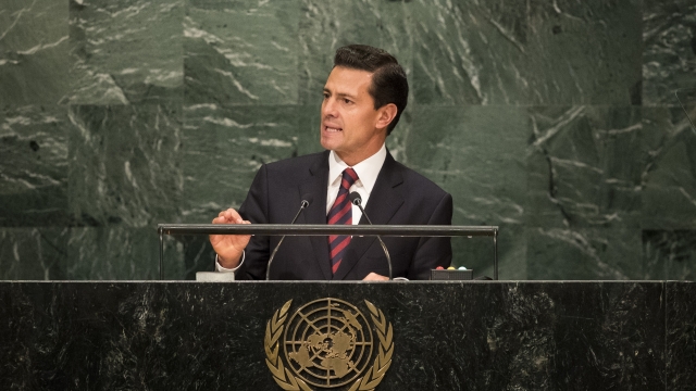 Former Mexican President Enrique Peña Nieto