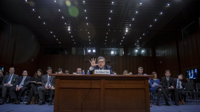 U.S. Attorney General nominee William Barr testifies at his confirmation hearing before the Senate Judiciary Committee.