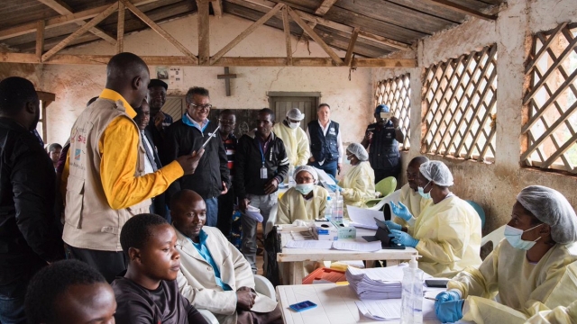 Ebola response team meets in the Democratic Republic of Congo