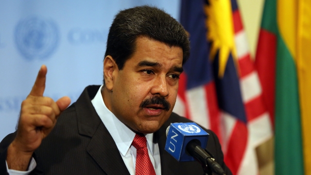 Venezuelan president Nicolás Maduro