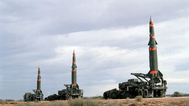 Pershing II missiles