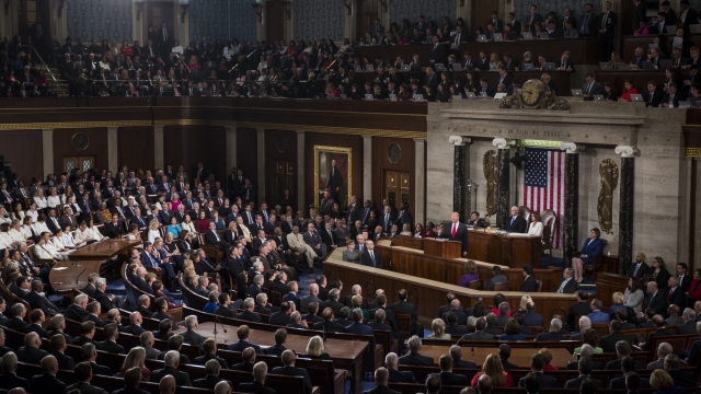 President Donald Trump delivers the 2019 State of the Union address