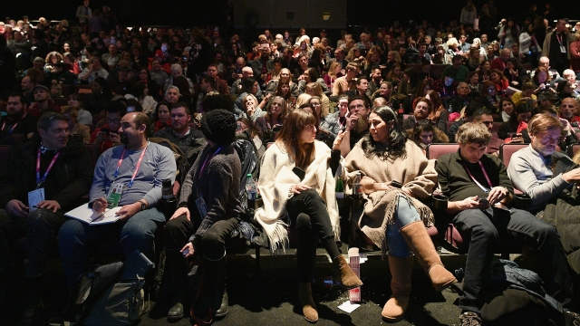 Audience at Sundance Film Festival