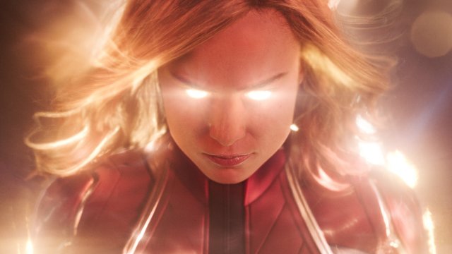 Brie Larson as "Captain Marvel"