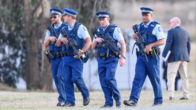 Police officers in New Zealand