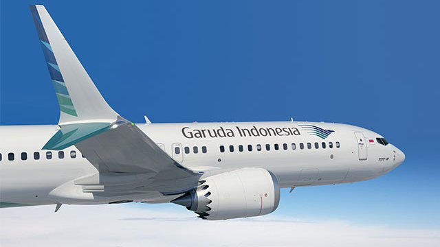 Garuda Indonesia airplane