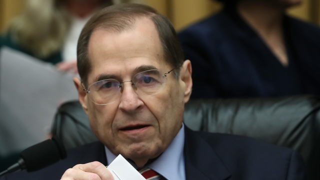 House Judiciary Chairman Rep. Jerrold Nadler participates in a House Judiciary Committee markup vote on a resolution