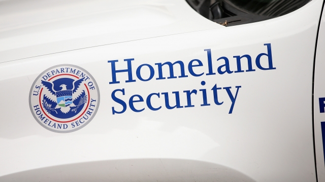 Department of Homeland Security vehicle