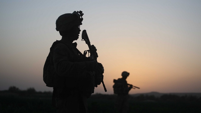 U.S. marines in Afghanistan