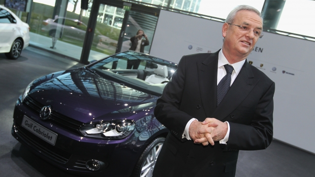 Former Volkswagen CEO Martin Winterkorn
