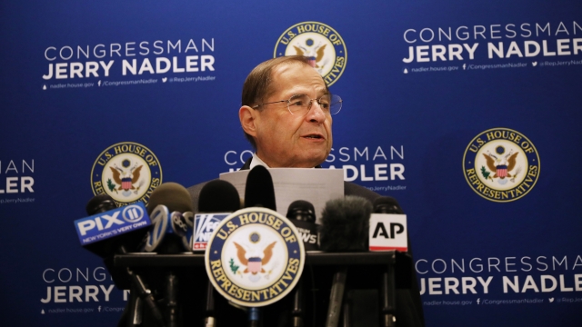 House Judiciary Committee Chairman Jerry Nadler holds a news conference on April 18, 2019