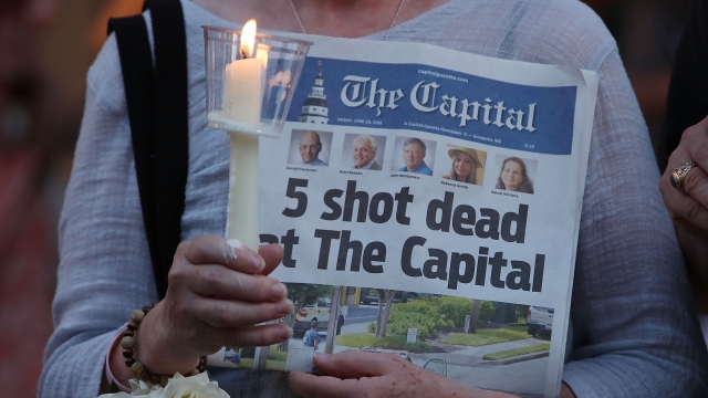 front page of The Capital newspaper